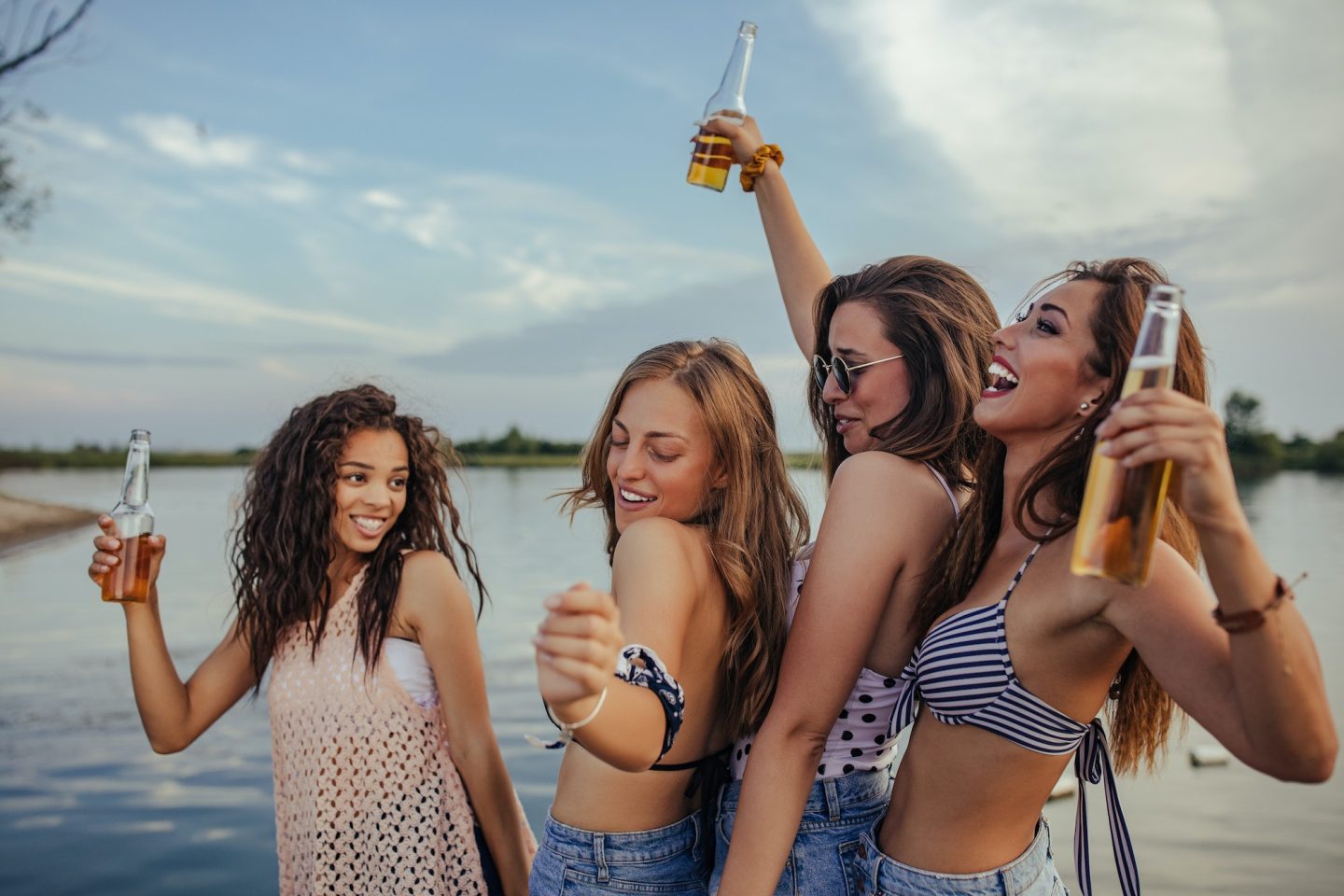 Beach vibes with the best of friends