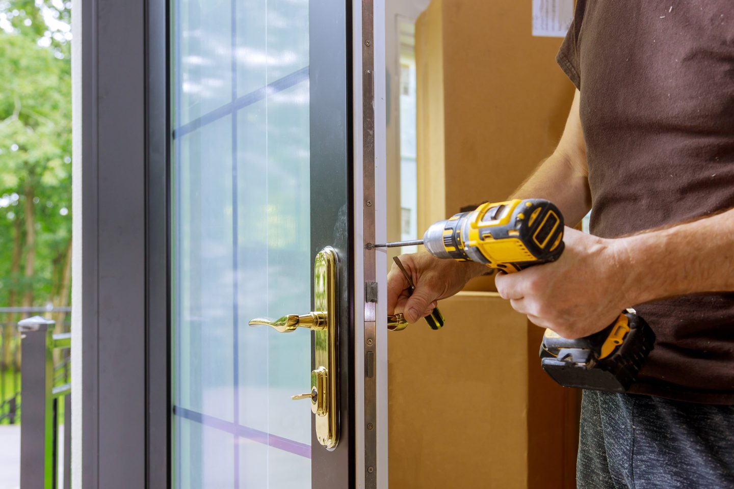 Installation door lock